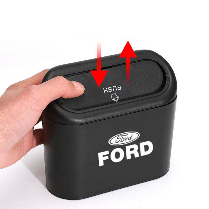 1Piece Car Trash Bin Hanging Vehicle Garbage Dust Case Storage Box Type