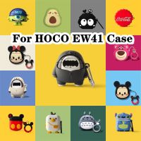 READY STOCK! For HOCO. EW41 Case Cute three-dimensional shape for HOCO EW41 Casing  Soft Earphone Case Cover