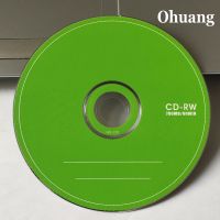 ขายส่ง5แผ่นเกรด A สีเขียวสีแดงแผ่นดิสก์เปล่า CD-RW