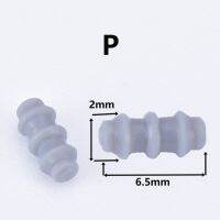 100ชิ้น1/1.5/1.8/3.5/6 3สายรถยนต์คอนเนคเตอร์กันน้ำรูปวงแหวนซีลยางแบบทึบฝาครอบปลอกซิลิโคนสำหรับ Vw Tyco ฯลฯ