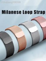 Milanese Loop Strap For Apple watch ultra band 49mm 44mm 40mm 45mm 41mm 42mm 38mm 45 mm correa bracelet iWatch series 3 6 se 7 8