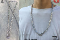 สร้อยคอโซ่6มิล สวมคอได้ รุ่นขายดี นิยมnecklace hiphop สแตนเลสแท้ Stainless แฟชั่นชาย แฟชั่นผู้หญิง 316l allacc