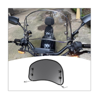 General Motorcycle Retro Modified Oval Windshield Suitable for New Continent Honda S07 NIU Electric Car