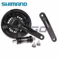 Shimano Tourney ข้อเหวี่ยงทรงสี่เหลี่ยม,FC-TY301 7/8 42-34-24T มม. 6/170