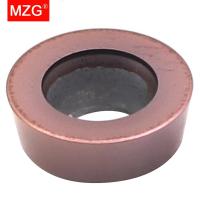 MZG 10pcs RPEW 08 02 1003 MO ZP 1521 เครื่องกลึง CNC ทังสเตนของแข็งสแตนเลสแปรรูปคาร์ไบด์กัดตัดแทรก