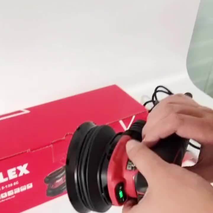 German FLEX Sandpaper Machine 5 Inch 8 Hole Carbon Brushless Electric