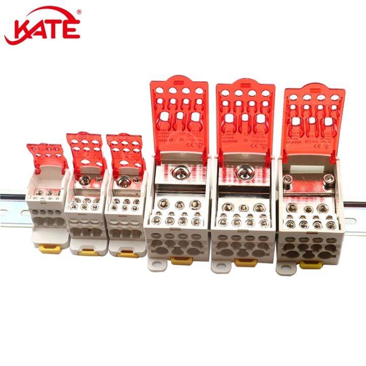 ukk80a-690v-din-rail-terminal-block-split-junction-box-one-in-many-out-distribution-box-high-current-electrical-wire-connector