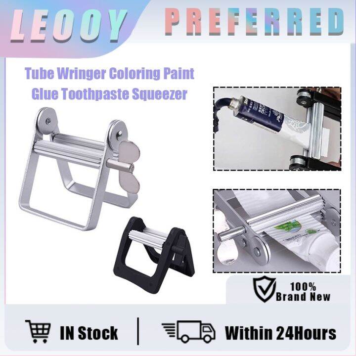 1pcs Effortless Paint Glue Hair Dye Tube Squeezer Aluminum Wringer