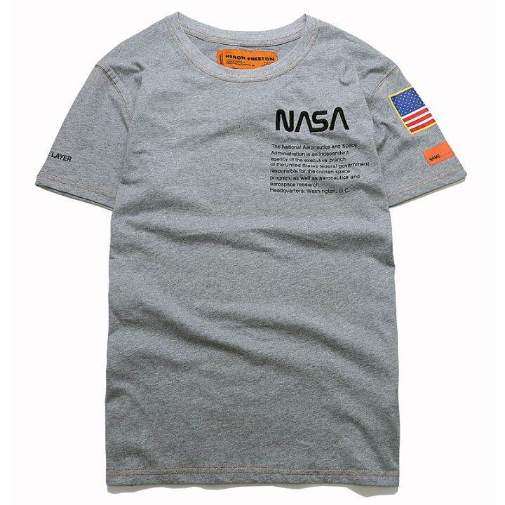 พร้อมสต็อกผลิตภัณฑ์ใหม่-heron-preston-x-nasa-สตรีทพื้นที่แบบอินเทรนด์เสื้อยืดเสื้อยืดฤดูร้อน-m-xl