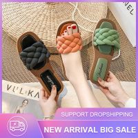 Sandals 2023 Toe Walking Color Shoes Woven Beach Female Slippers Chaussure