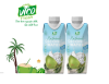 Combo 2 hộp nước dừa vico fresh 330ml - natural không đường hsd t4 2022 - ảnh sản phẩm 1