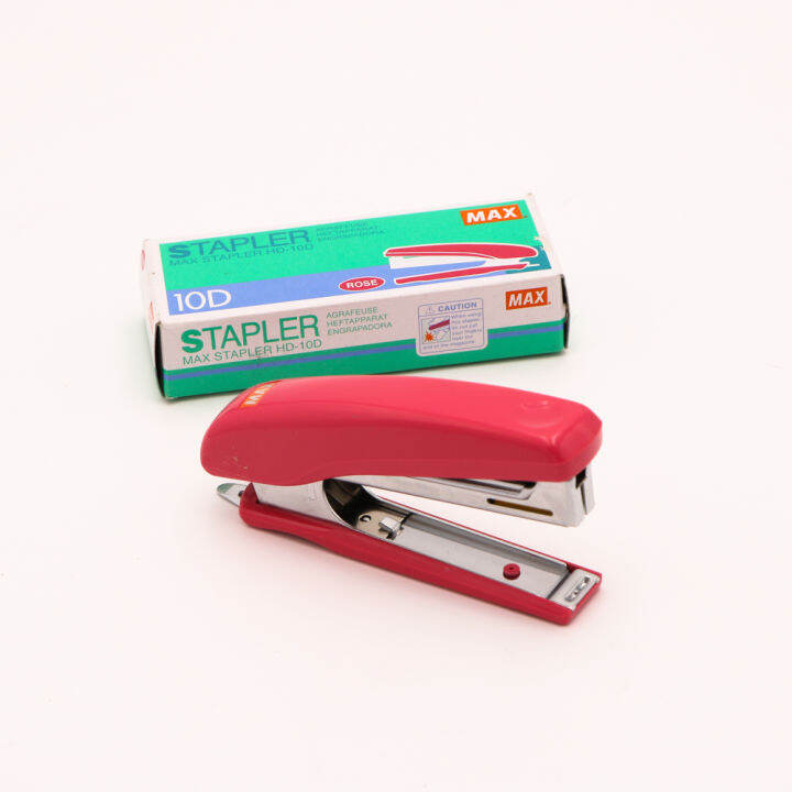 Max Stapler Rose Hd10d, Quick Loading, Two Sticks, Remover, Tacking