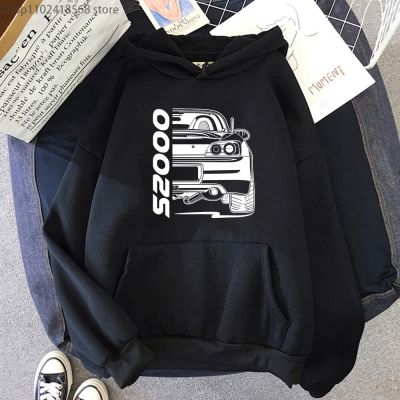 Initial D JDM Hoodie Del Sol Japanese Streetwear Car Print Winter Clothes High Quality Harajuku Male Tops Hip Hop Sudadera Size XS-4XL