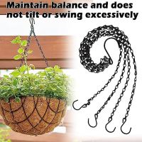 3pcs Household Tray Chain Chain Green Flower Pot Chain