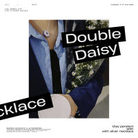 Ctrlshift - Double daisy สร้อยเงินจี้ดินปั้น