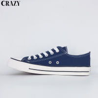 ?ส่งฟรี!! คุ้มกว่า?Sneakers รองเท้าผ้าใบผู้ชาย สีกรม(Navy) ทรงยอดนิยม LIKE CRAZY สวมใส่ง่ายสบาย พร้อมทุกจังหวะ