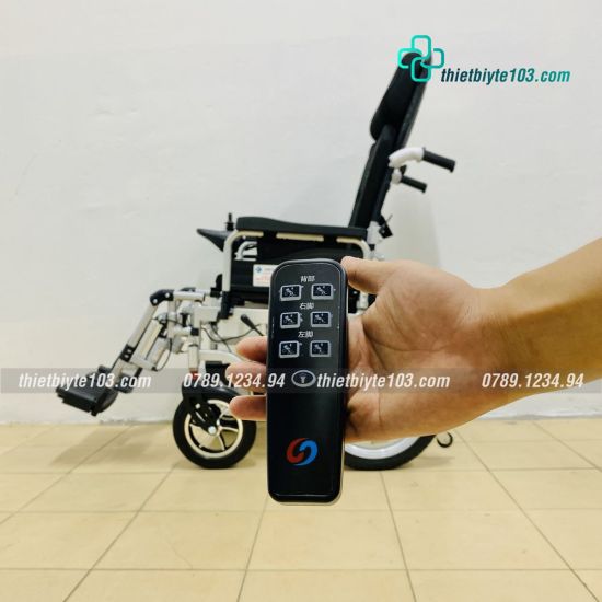 Xe lăn điện ht-03 đài loan dành cho người già, người khuyết tật - ảnh sản phẩm 6