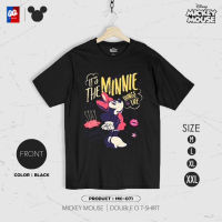 [ส่งฟรี] เสื้อยืด Mickey Mouse มิกกี้เมาส์ รุ่น MK-071 ลิขสิทธิ์แท้ วอลต์ ดิสนีย์ สีดำ เสื้อ Disney แท้ [M,L,XL,2XL]