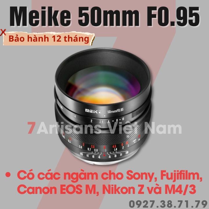 Ống kính Meike 50mm F0.95 chân dung xóa phông dành cho Fujfilm ...