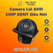 Camera lùi AHD cam lề, cạp lê, cập lề Chân Nấm nhấn 1080p Full HD Len Mắt