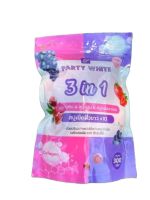 Party White 3 in 1 Soap สบู่อาบูติน &amp; สบู่องุ่น &amp; สบู่คอลลาเจน 300g.