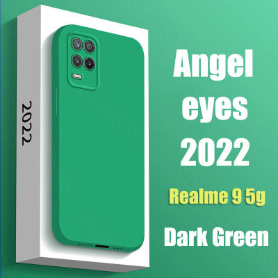 เคสอ่อนสำหรับ Realme 8 5G/Realme 9 5G เคสโทรศัพท์ใหม่ของแท้เลนส์ออกแบบ Angel Eyes กันกระแทกปกป้องเต็มรูปแบบฝาหลัง