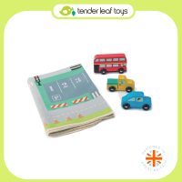 Tender Leaf Toys  ของเล่นไม้ ของเล่นเสริมพัฒนาการ ชุดพรมในเมือง Town Playmat