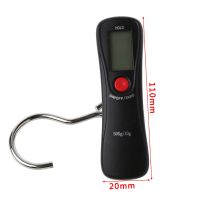 Digital Fish Scale 110lb50kg Portable Luggage Weight Scale Electronic Hanging Hook Scale Fishing Scale Backlit LCD P15F2023