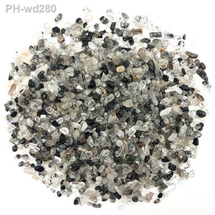 3-5mm-50g-natural-black-hair-quartz-rutilated-crystal-rock-stones-healing-reiki-gravel-natural-quartz-crystals