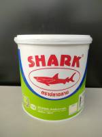 สีน้ำ สีทาบ้าน สีทาผนัง ตราฉลาม Shark  แกลลอน (3.6 ลิตร)