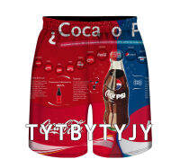 New Carbonated Drinks Pepsi Cola 3D Print Mans Casual Style Shorts 013