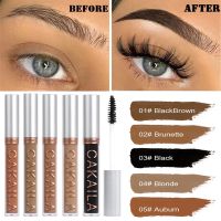 5 Colors Brow Dyeing Cream Black Brown Waterproof Long lasting Not Blooming Dye Brows Gel Tinted Eyebrows Enhancer Makeup Tools