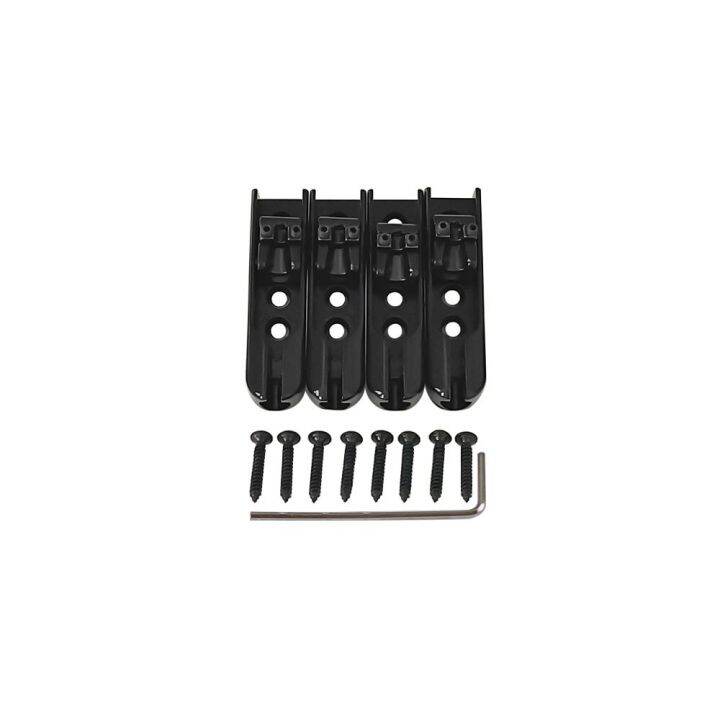 1-set-4pc-bass-bridge-4-single-string-bass-bridge-individual-black-chrome