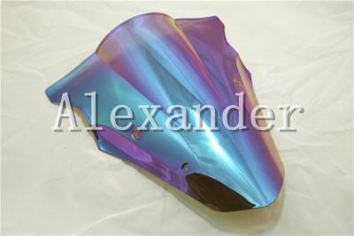 HotSale For Kawasaki NINJA 650 ER6F EX650R 2012 2013 2014 2015 2016 iridium Windshield WindScreen Double Bubble ER-6F EX 650R ER