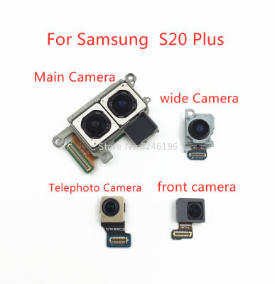 1ชิ้น Kembali Besar Kamera Belakang Utama Kamera Hadan Modul Kamera Lebar สายเคเบิลงอได้ Samsung Galaxy S20บวก S20 Penggantian Asal