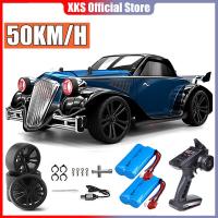 Classic Vintage Car 50Km/H High Speed LED Headlights 4WD Rc Drift Car 1/16 16302 2.4G Remote Control Car Toys For Boys Gift