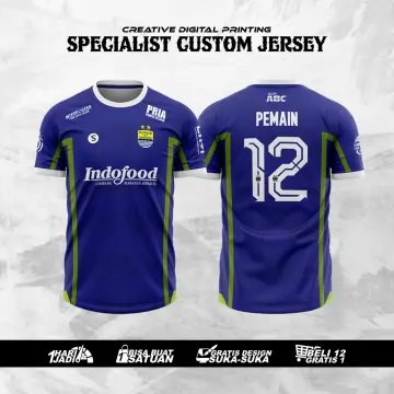 Persib Bandung Jersey (Fantasy) Concept.