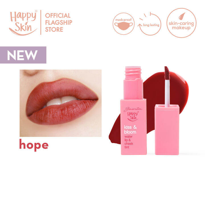 Generation Happy Skin Kiss & Bloom Water Lip & Cheek Tint In Hope 