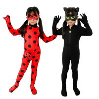 [COD] girl tights split one-piece black cat clothes cosplay costume costumes