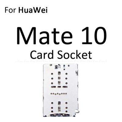 【☊HOT☊】 nang20403736363 ช่องใส่ซิมการ์ดช่องเสียบถาดเครื่องอ่านช่องเสียบ Adapter Micro Sd ที่ใส่ซิมการ์ดสำหรับเปลี่ยน Huawei Mate 10 Pro Lite
