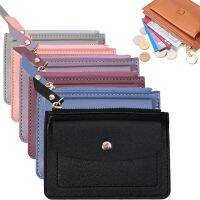 【CW】✱◕  Leather Female Purse Wallets zipper Multi-Cards Holder Coin Short Small Wallet Hasp