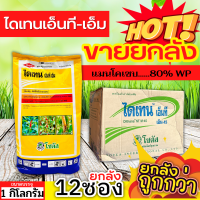 ? ?? สินค้ายกลัง ?? ไดเทน เอ็นที(เหลือง) (แมนโคเซบ) ขนาด 1กิโลกรัมx12ซอง ป้องกันเชื้อราใบไหม้ แอนแทรคโนส เมลาโนส