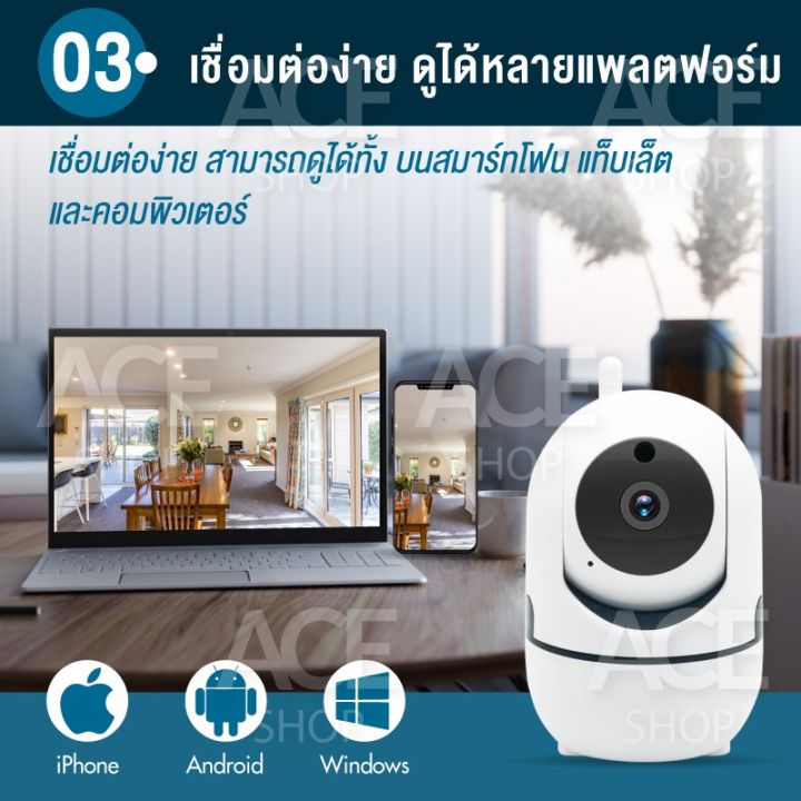 ราคาถูกที่สุด-ลดราคา30-กล้องวงจรปิด-การจับภาพเคลื่อนไหวตัวเอง-ip-camera-กล้องวงจรปิด-960p-รุ่น-4219-ดูผ่านมือถือได้-app-ycc365-ของขวัญ-sale