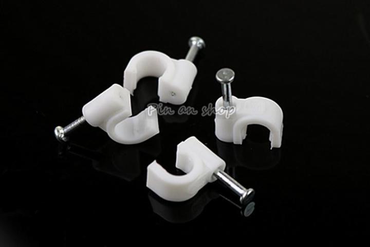 free-shipping-100pcs-4mm-cable-fixed-round-or-circle-path-cable-clips-with-nail-wire-u-circle-cable-clamp-with-nail