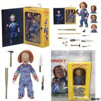 Boneka NECA Chucky Bermain Orang Baik Dia Ingin Anda Menjadi เทรา Baik Figur Aksi Anak-Anak Koleksi Boneka Mainan Hadiah 12Cm