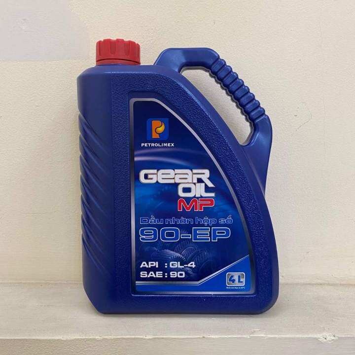 Nhớt hộp số ô tô Petrolimex PLC Gear Oil MP 90 EP (4L) Chính hãng