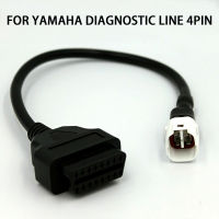 4 Pin To OBD2 Fault Code Reader Motorcycle Scanner Diagnostic Cable Tool For Yamaha MT10 FZ10 MT09 XSR MT07 R1 2016+