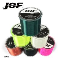 [HUYE Outdoor Store] JOF แบรนด์สายการประมงซุปเปอร์แข็งแกร่งญี่ปุ่น Monofilament ไนล่อน500เมตร Diawa สายการประมง5ปอนด์30