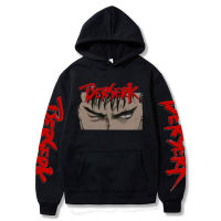 Anime Berserk Guts Eyes Hoodie Harajuku Manga Hoodies Sweatshirts Graphic Winter Pullover Fashion Long Sleeve Men/Hoody Size XS-4XL