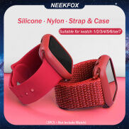 NEEKFOX Dây Đeo Và Ốp Lưng Dây Đeo Đồng Hồ Apple Phù Hợp Với Dòng 7 SE 6 5
